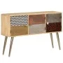 Solid mango wood sideboard 120x30x75 cm by vidaXL, Sideboards - Ref: Foro24-247341, Price: 177,05 €, Discount: %