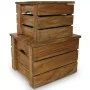 Set of 2 solid reclaimed wood storage boxes by vidaXL, Storage trunks - Ref: Foro24-244498, Price: 126,53 €, Discount: %