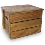 Set Aufbewahrungsboxen 2 Stück massives recyceltes Holz von vidaXL, Aufbewahrungskisten - Ref: Foro24-244498, Preis: 136,74 €...