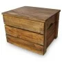 Set of 2 solid reclaimed wood storage boxes by vidaXL, Storage trunks - Ref: Foro24-244498, Price: 126,53 €, Discount: %