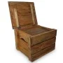 Set of 2 solid reclaimed wood storage boxes by vidaXL, Storage trunks - Ref: Foro24-244498, Price: 126,53 €, Discount: %