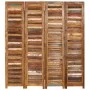 Biombo divisor de madera maciza reciclada 170 cm de vidaXL, Divisores de ambientes - Ref: Foro24-246411, Precio: 465,80 €, De...