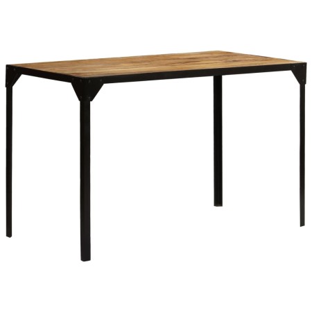 Esstisch aus massivem, rauem Mangoholz und Stahl, 120 cm von vidaXL, Küchen- und Esstische - Ref: Foro24-246630, Preis: 157,1...