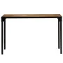 Dining table solid rough mango wood and steel 120 cm by vidaXL, Kitchen and dining tables - Ref: Foro24-246630, Price: 154,96...