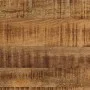 Dining table solid rough mango wood and steel 120 cm by vidaXL, Kitchen and dining tables - Ref: Foro24-246630, Price: 154,96...