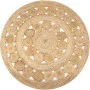 Round rug with braided jute design 150 cm by vidaXL, Rugs - Ref: Foro24-245344, Price: 59,98 €, Discount: %