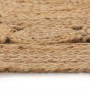 Round rug with braided jute design 150 cm by vidaXL, Rugs - Ref: Foro24-245344, Price: 60,98 €, Discount: %