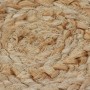 Round rug with braided jute design 150 cm by vidaXL, Rugs - Ref: Foro24-245344, Price: 60,98 €, Discount: %