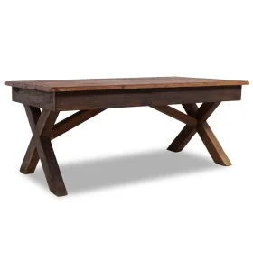 Recycled solid wood coffee table 110x60x45 cm by vidaXL, Coffee table - Ref: Foro24-244492, Price: 202,59 €, Discount: %