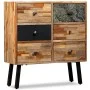 Sideboard with 6 drawers solid recycled teak 70x30x76 cm by vidaXL, Sideboards - Ref: Foro24-245405, Price: 244,86 €, Discoun...