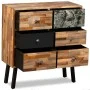 Sideboard with 6 drawers solid recycled teak 70x30x76 cm by vidaXL, Sideboards - Ref: Foro24-245405, Price: 244,86 €, Discoun...