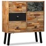 Sideboard with 6 drawers solid recycled teak 70x30x76 cm by vidaXL, Sideboards - Ref: Foro24-245405, Price: 244,86 €, Discoun...