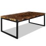 Teak resin coffee table 110x60x40 cm by vidaXL, Coffee table - Ref: Foro24-244551, Price: 179,89 €, Discount: %