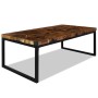 Teak resin coffee table 110x60x40 cm by vidaXL, Coffee table - Ref: Foro24-244551, Price: 179,89 €, Discount: %