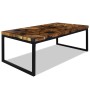 Teak resin coffee table 110x60x40 cm by vidaXL, Coffee table - Ref: Foro24-244551, Price: 179,89 €, Discount: %