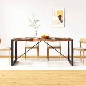 Esstisch aus massivem recyceltem Holz 180 cm von vidaXL, Küchen- und Esstische - Ref: Foro24-243999, Preis: 252,54 €, Rabatt: %