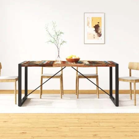 Esstisch aus massivem recyceltem Holz 180 cm von vidaXL, Küchen- und Esstische - Ref: Foro24-243999, Preis: 260,17 €, Rabatt: %