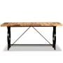 Solid rough mango wood dining table 180 cm by vidaXL, Kitchen and dining tables - Ref: Foro24-244801, Price: 450,53 €, Discou...