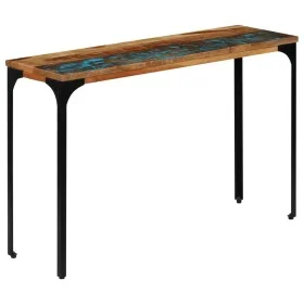 Solid recycled wood console table 120x35x76 cm by vidaXL, Side tables - Ref: Foro24-247323, Price: 125,54 €, Discount: %