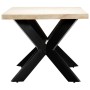 Weißer Esstisch 180x90x75 cm massives Mangoholz von vidaXL, Küchen- und Esstische - Ref: Foro24-247431, Preis: 344,12 €, Raba...