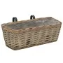 Balkon-Pflanzkübel mit PE-Futter 40 cm 2 Stück von vidaXL, Töpfe und Pflanzgefäße - Ref: Foro24-246828, Preis: 26,43 €, Rabat...