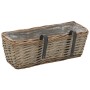 Balkon-Pflanzkübel mit PE-Futter 40 cm 2 Stück von vidaXL, Töpfe und Pflanzgefäße - Ref: Foro24-246828, Preis: 33,13 €, Rabat...