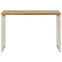 Solid mango wood and steel dining table 115x55x76 cm by vidaXL, Kitchen and dining tables - Ref: Foro24-247333, Price: 216,01...