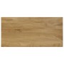Esstisch aus massivem Mangoholz und Stahl, 115 x 55 x 76 cm von vidaXL, Küchen- und Esstische - Ref: Foro24-247333, Preis: 21...