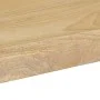 Solid mango wood and steel dining table 115x55x76 cm by vidaXL, Kitchen and dining tables - Ref: Foro24-247333, Price: 216,01...
