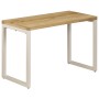 Esstisch aus massivem Mangoholz und Stahl, 115 x 55 x 76 cm von vidaXL, Küchen- und Esstische - Ref: Foro24-247333, Preis: 21...