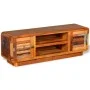 Mueble de TV madera maciza reciclada 120x30x40 cm de vidaXL, Muebles TV - Ref: Foro24-244018, Precio: 252,78 €, Descuento: %