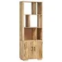 Solid mango wood shelf 60x35x180 cm by vidaXL, Bookcases and shelves - Ref: Foro24-247481, Price: 322,11 €, Discount: %