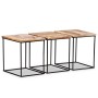 Solid mango wood coffee table 56x48x40 cm by vidaXL, Coffee table - Ref: Foro24-243976, Price: 76,39 €, Discount: %