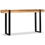 Adjustable solid reclaimed wood console table by vidaXL, Side tables - Ref: Foro24-244594, Price: 150,55 €, Discount: %