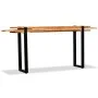Adjustable solid reclaimed wood console table by vidaXL, Side tables - Ref: Foro24-244594, Price: 150,55 €, Discount: %