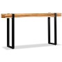 Adjustable solid reclaimed wood console table by vidaXL, Side tables - Ref: Foro24-244594, Price: 152,11 €, Discount: %