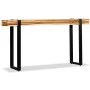 Adjustable solid reclaimed wood console table by vidaXL, Side tables - Ref: Foro24-244594, Price: 150,55 €, Discount: %