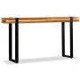 Adjustable solid reclaimed wood console table by vidaXL, Side tables - Ref: Foro24-244594, Price: 150,55 €, Discount: %