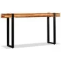 Adjustable solid reclaimed wood console table by vidaXL, Side tables - Ref: Foro24-244594, Price: 150,55 €, Discount: %