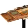 Adjustable solid reclaimed wood console table by vidaXL, Side tables - Ref: Foro24-244594, Price: 150,55 €, Discount: %