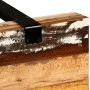 Adjustable solid reclaimed wood console table by vidaXL, Side tables - Ref: Foro24-244594, Price: 150,55 €, Discount: %