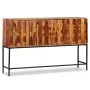Solid sheesham wood sideboard 120x30x80 cm by vidaXL, Sideboards - Ref: Foro24-244345, Price: 218,91 €, Discount: %