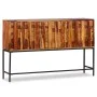 Solid sheesham wood sideboard 120x30x80 cm by vidaXL, Sideboards - Ref: Foro24-244345, Price: 218,91 €, Discount: %