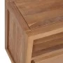 TV-Schrank aus massivem Teakholz mit natürlichem Finish, 120 x 30 x 40 cm von vidaXL, TV-Möbel - Ref: Foro24-246950, Preis: 2...