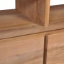 TV-Schrank aus massivem Teakholz mit natürlichem Finish, 120 x 30 x 40 cm von vidaXL, TV-Möbel - Ref: Foro24-246950, Preis: 2...