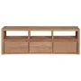 TV-Schrank aus massivem Teakholz mit natürlichem Finish, 120 x 30 x 40 cm von vidaXL, TV-Möbel - Ref: Foro24-246950, Preis: 2...