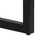 Solid recycled wood and steel console table 120x35x76 cm by vidaXL, Side tables - Ref: Foro24-247335, Price: 165,58 €, Discou...