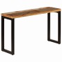 Konsolentisch aus massivem recyceltem Holz und Stahl 120x35x76 cm von vidaXL, Seitentische - Ref: Foro24-247335, Preis: 168,9...