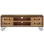 TV-Schrank mit Schubladen aus massivem Mangoholz 120x30x40 cm von vidaXL, TV-Möbel - Ref: Foro24-247343, Preis: 262,38 €, Rab...