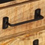 TV-Schrank mit Schubladen aus massivem Mangoholz 120x30x40 cm von vidaXL, TV-Möbel - Ref: Foro24-247343, Preis: 264,28 €, Rab...